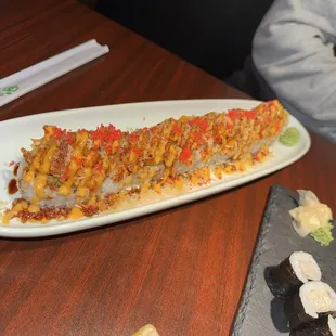 I Think this was called DOUBLE FIRE CRACKER ROLL