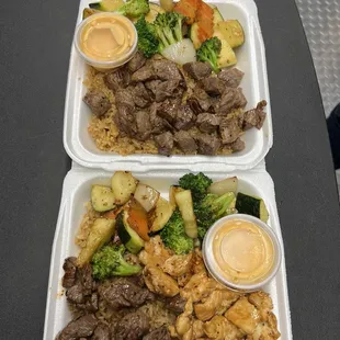 The best Hibachi In Northwest Arkansas, yumyum sauce are the Best. 5 friendly service!!!!!