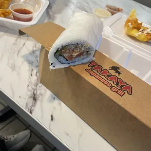 Tuna Sushi burrito
