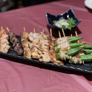 Variety of Yakitori!