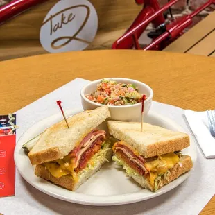Sandwiches come with your choice of side!