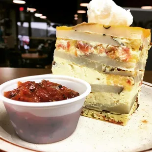 Now serving breakfast! Come in for strata!