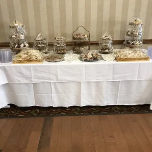 Dessert table