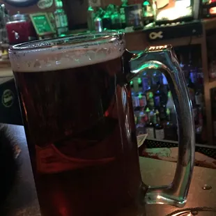 Giant beer.