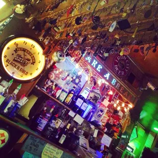 Not too bad for a dive bar. You get a mixture of people, huge mugs of beer, and some pool tables.