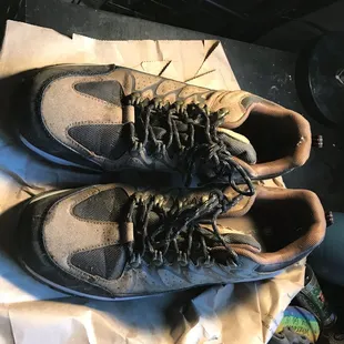 My poor, poor boots.