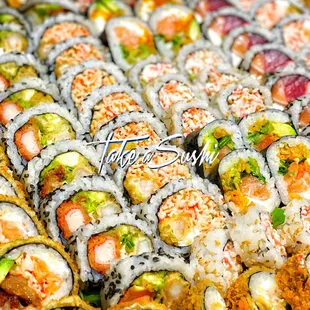 variety and flavors!! We cater, ask about our catering services!!