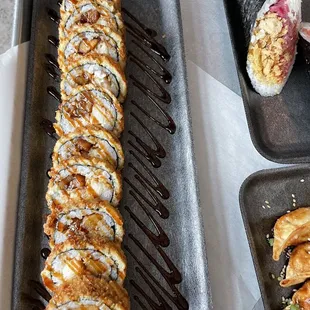 Chicken tempura roll
