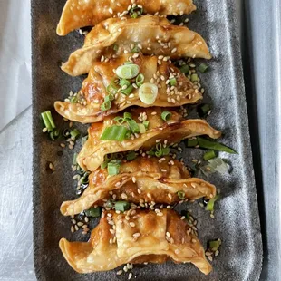 Fried gyoza