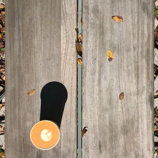 Cortado at Pease Park