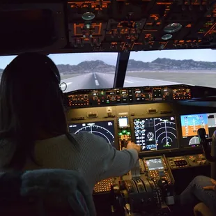 Pushing the throttles to takeoff power!