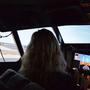 Checking out the sites at takeoff!