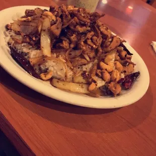 Cashew chicken spicy spicy