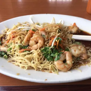 Prawns tasty noodles