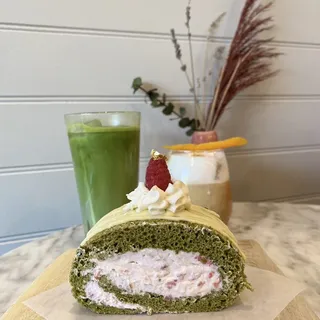 Matcha Swiss Roll