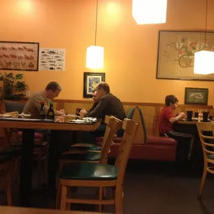 people sitting at a table