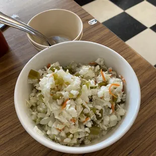 Cole Slaw (vinegar based)