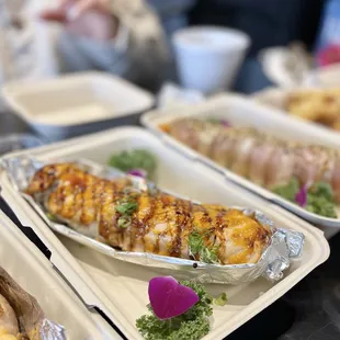 Baked Salmon Roll