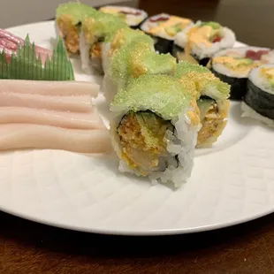 Escolar, Dynamite Roll, Ninja Roll, Yellow Tuna