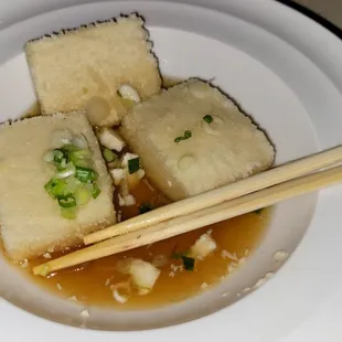 Fried tofu