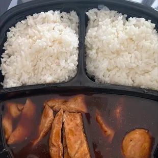 This Chicken Teriyaki was $16.95... they must be joking. I just paid close to $80 for meals here and I'll never go back again.