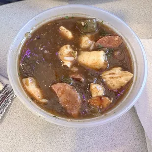 Gumbo! Full of seafood