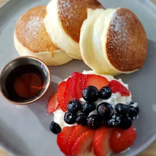 pancakes, food