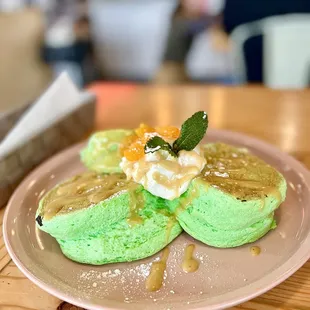 Pandan Cloud Pancake Flavor of the Month