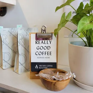 Yes, it is really good.  Freshly brewed at Take Ur Seat