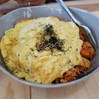 Kimchee Fried Rice Omelette Bowl
