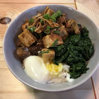 Tofu Mushroom Bowl