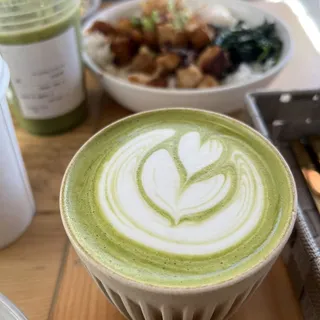 12 oz. Hot Matcha Latte