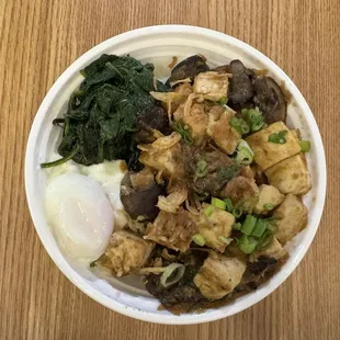 Tofu Mushroom Bowl