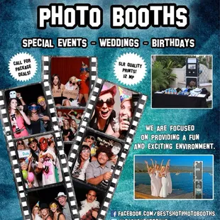 Highest Quality Photo Booths!!