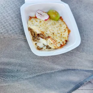 Carne asada mulita