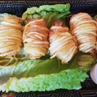 A6. Potato Shrimp Tempura