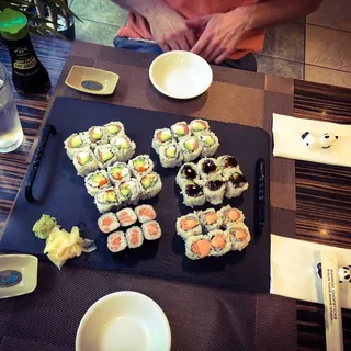 Eel and Avocado Roll