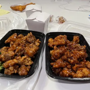 General Tao&apos;s Chicken House Special and Orange Chicken House Special