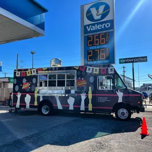 a variety of food items