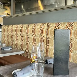 Inside seating