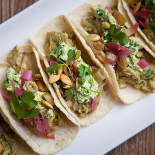 Chicken Pepian Tacos