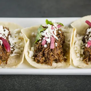 Coffee Braised Beef Tacos