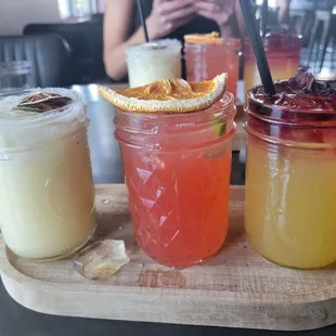 Margarita flights... great way to sample the menu!
