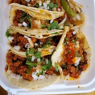 Chorizo Tacos