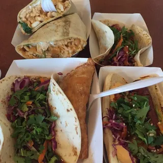 Indian Butter Chicken Burrito