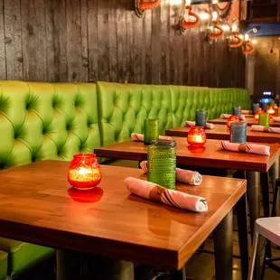 sushi and sashimi, interior