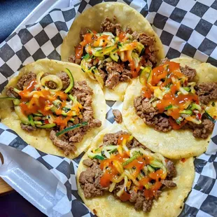 food, tacos