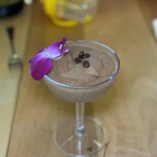Mexican coffee cocktail