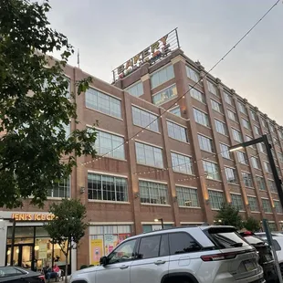 Location in Bakery Square. There's a parking garage close