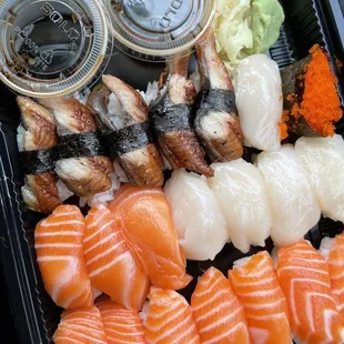sushi and sashimi, food, sushi, sashimi